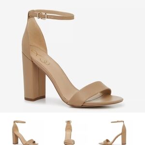 Sam Edelman Tan Block Heel Sandals